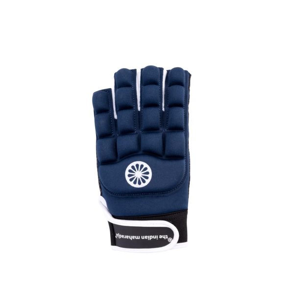 The Indian Maharadja Glove foam half finger links - navy