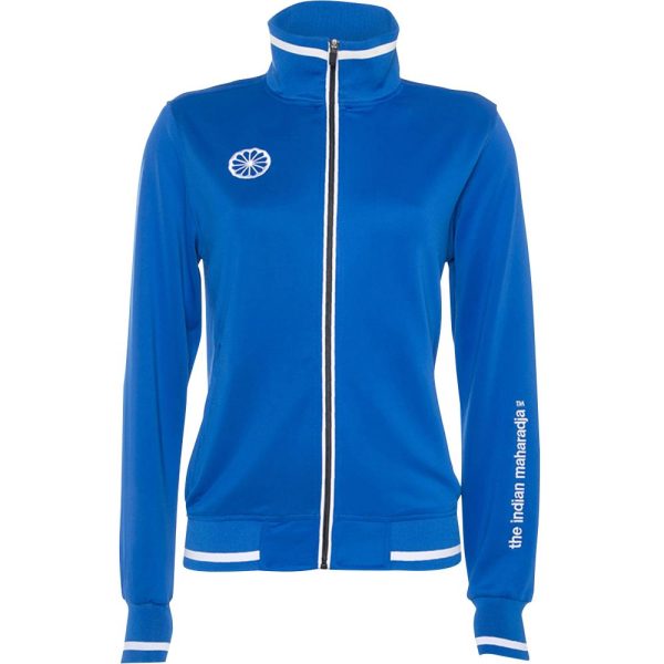 The Indian Maharadja Dames knitted jacket IM - Cobalt