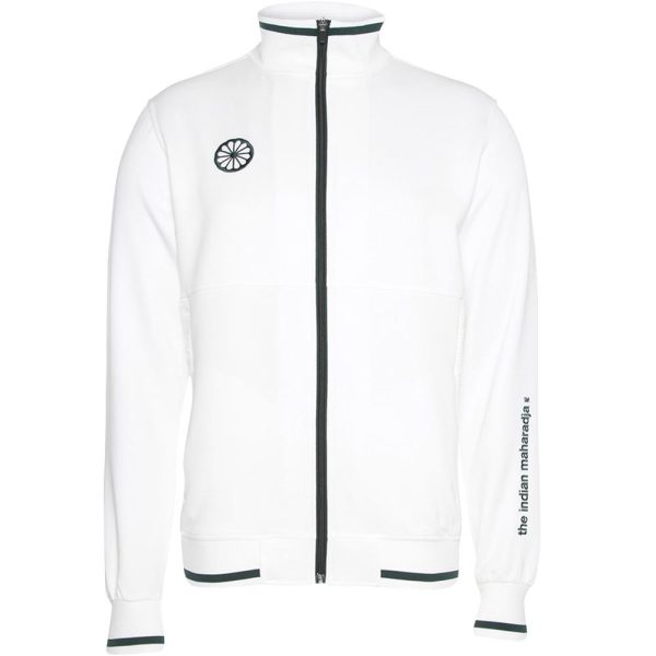 The Indian Maharadja Heren knitted jacket IM - White
