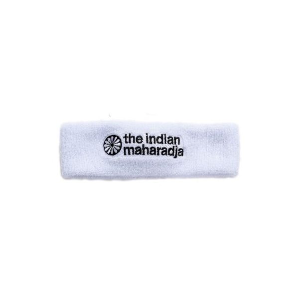 The Indian Maharadja Headband - White